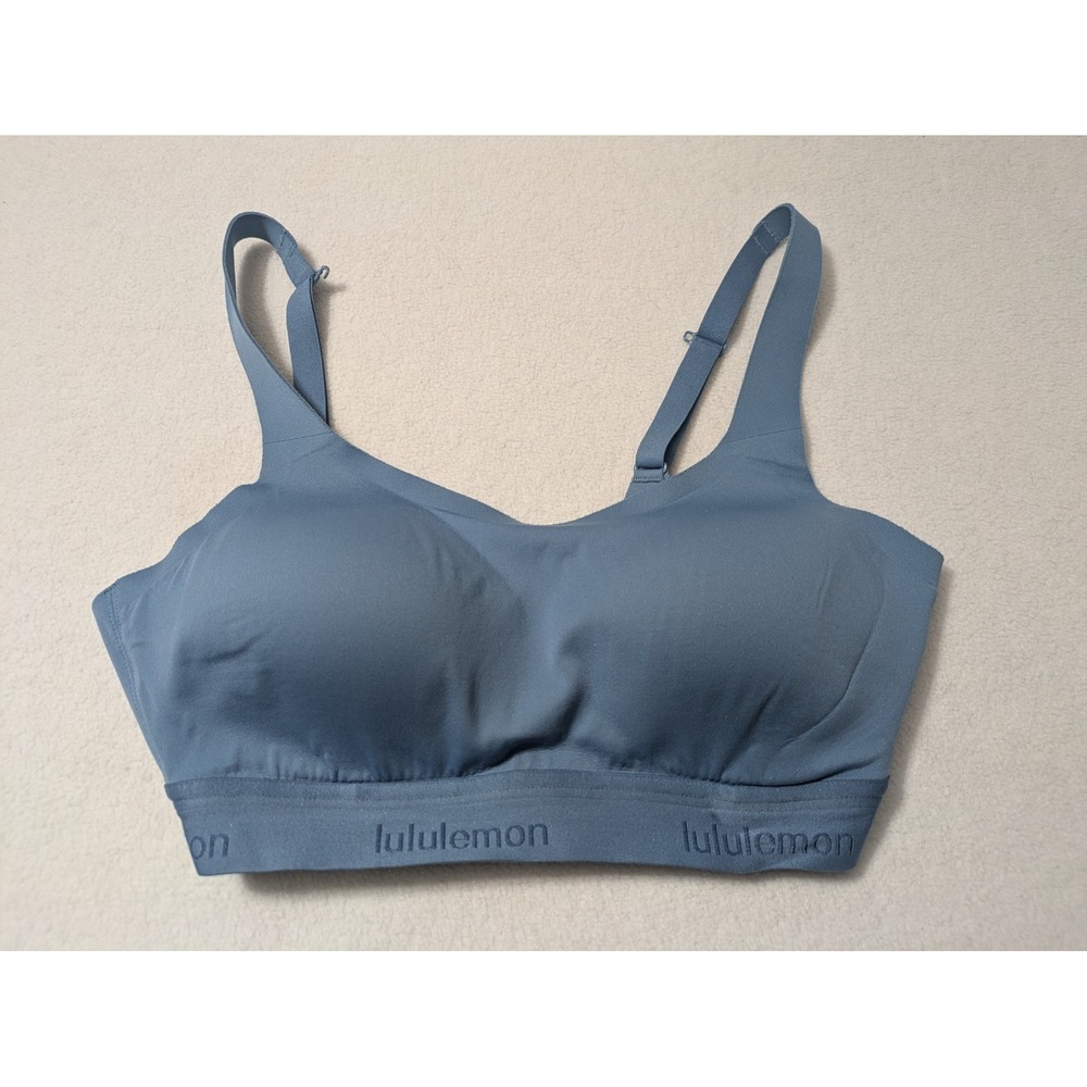 Lululemon Fine Form Bra UTYB Blue SZ 32D
